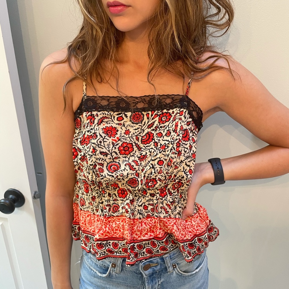 Patterned tank top